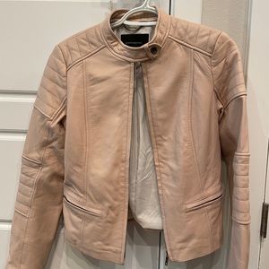 Banana Republic Leather Bomber Jacket